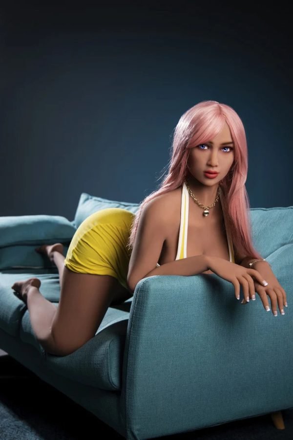 167 cm TPE love doll with pink hair and big breasts, big eyes love doll with pink hair and big breasts 167 cm 15 beautiful real doll