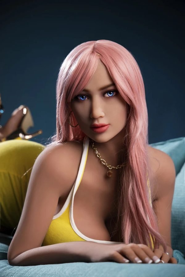 167 cm TPE love doll with pink hair and big breasts, big eyes love doll with pink hair and big breasts 167 cm 16 beautiful real doll