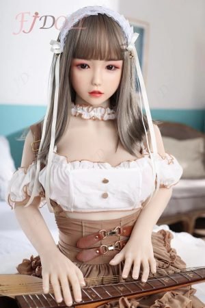 145cm jovem boneca japonesa do amor menina da porta ao lado irmãzinha boneca real FJ DOLL Xiaoling-145cm boneca do amor bonecas do amor menino menina japonesa 1 linda boneca real