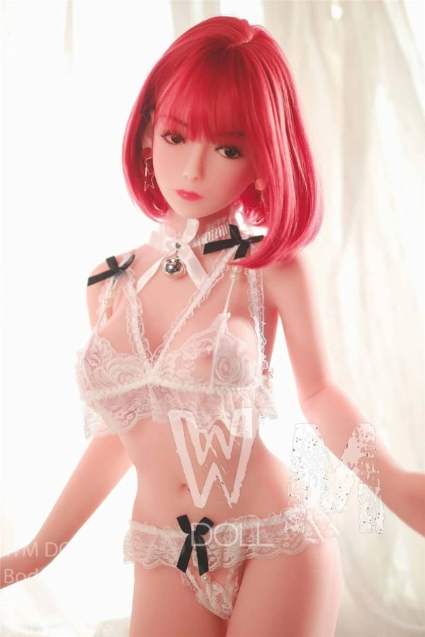 lapin roux adolescent poupée sexuelle réaliste 140 cm petite poupée d'amour WM DOLL Julianna-rouge vif love dolls lapin filleenager 11 belle vraie poupée