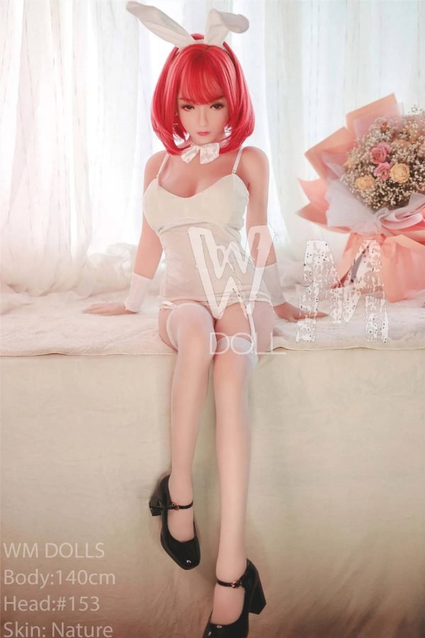 lapin roux adolescent poupée sexuelle réaliste 140 cm petite poupée d'amour WM DOLL Julianna-roux poupées d'amour réelles lapin fille adolescente 3 belle vraie poupée