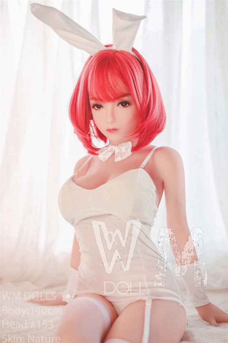 lapin roux adolescent poupée sexuelle réaliste 140 cm petite poupée d'amour WM DOLL Julianna-rouge vif love dolls lapin filleenager 8 belle vraie poupée