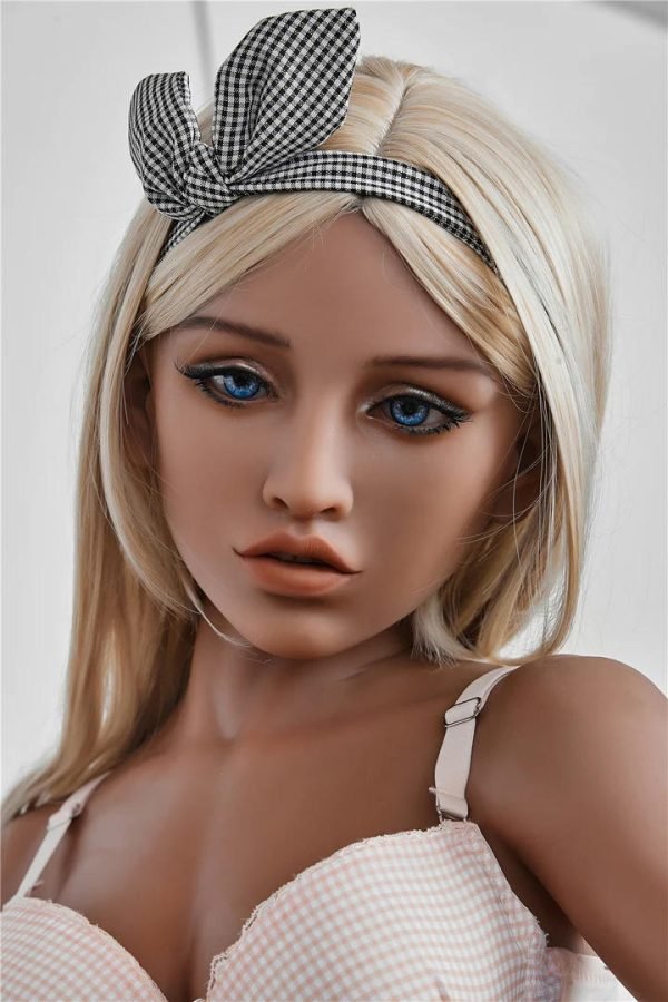 zilver haar love dolls 150cm tiener sex pop 4