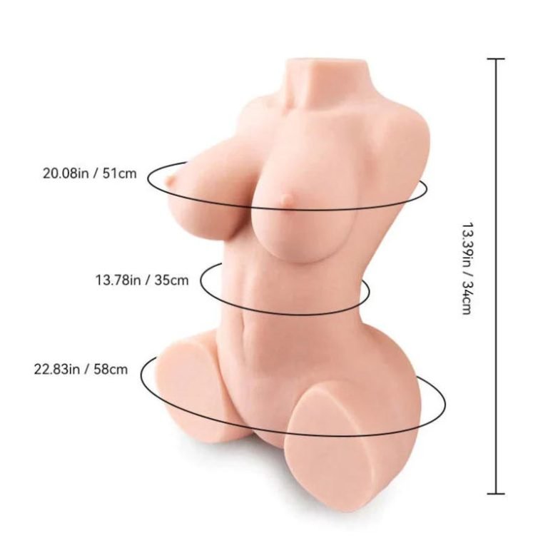 wearable sex doll torso with 9 3 pounds weight 8